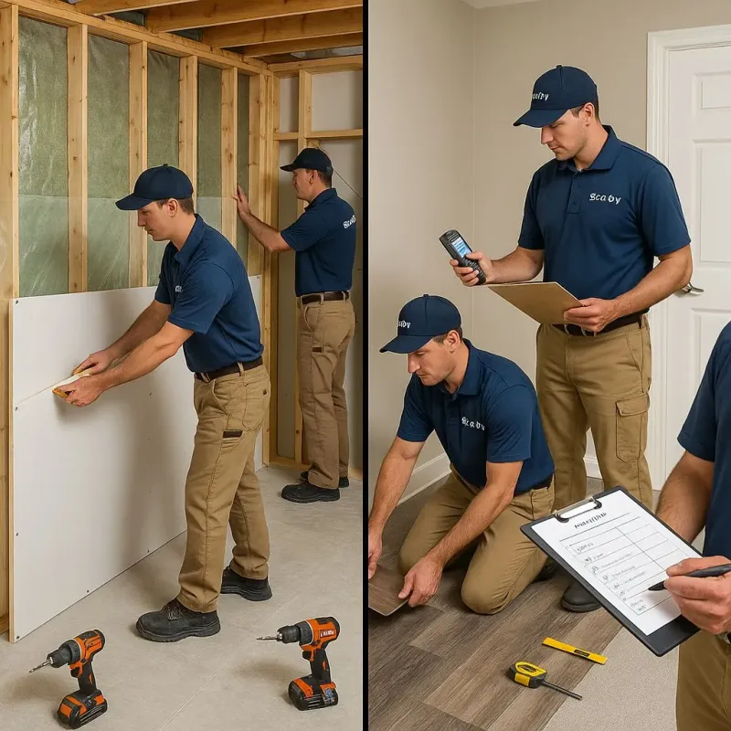 Repairs and Reconstruction process in Maynardville, TN