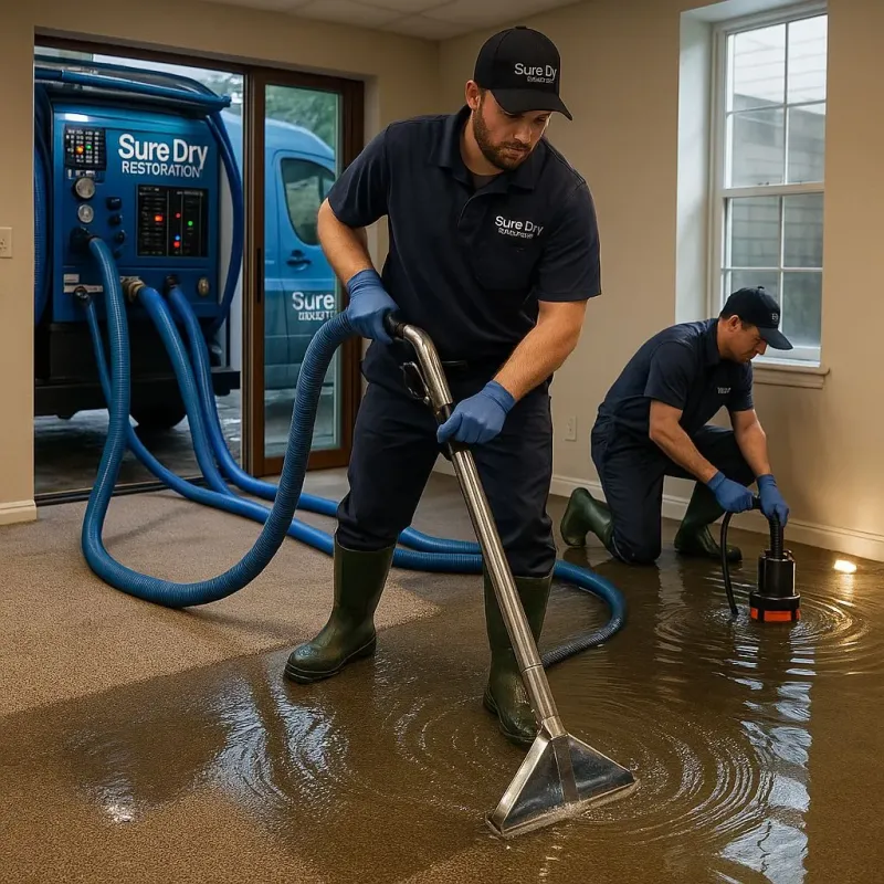 Water Extraction and Removal process in Maynardville, TN